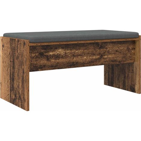 Maison Exclusive - Flurbank mit Kissen Altholz 83 x 38 x 40 cm