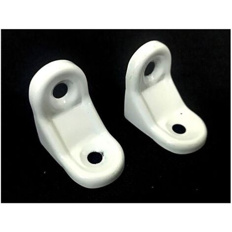 Set 2pz Supporto Triangolo 30x30mm Reggi Mensola Casa Triangolare Metallo Fai Da Te