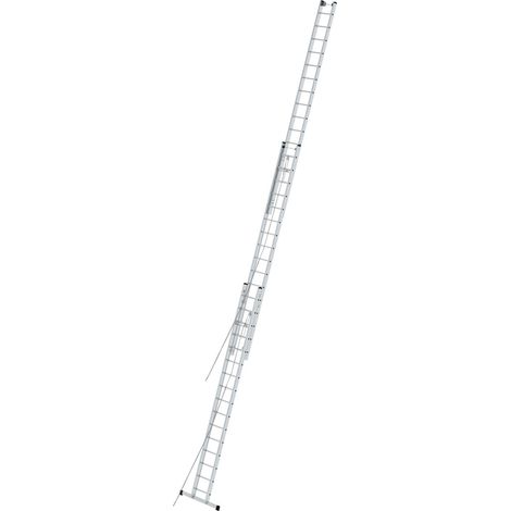 Krause Aluminium-Seilzugleiter STABILO 5,40 m Anlegeleiter (1/2)