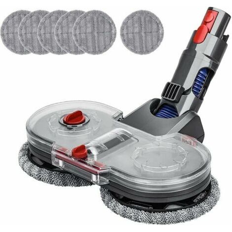 Dyson V7 V8 V10 V11 Attachement de vadrouille électrique pour aspirateur avec réservoir d'eau amovible