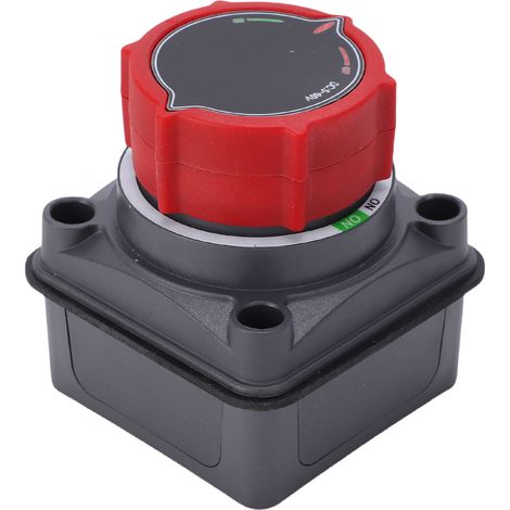 Coupe-Batterie Numérique DC 5-60V, Séparateur de Batterie avec Voltmètre, Kit Marche/Arrêt pour Camping-car Marine Bateau Voiture Camion Caravane Remorque (1/5)