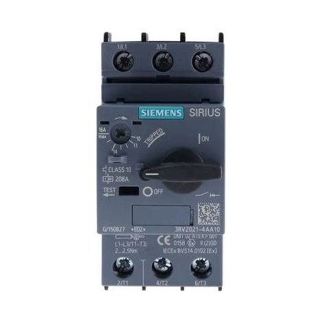 Siemens 3RV2021-4AA10 Motor Circuit Breaker 10-16A 690V