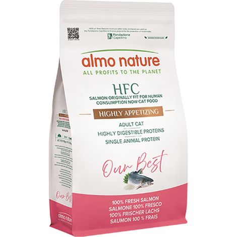 Almo Nature Gatto HFC Our Best Highly Appetizing 1,2 kg Salmone