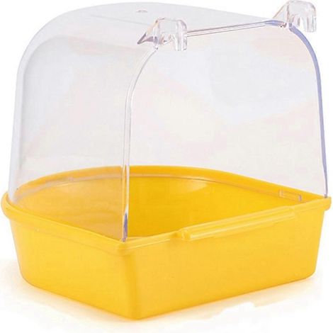 Baignoire suspendue pour perroquet, facile à installer, cage pour canari C-- (1/5)