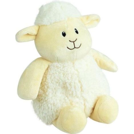 JEMINI Peluche bouillotte Mouton - A chauffer au micro-ondes micro perles d'argile +/- 19 cm (1/3)