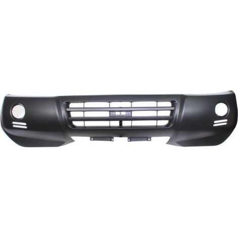 Pare-choc avant noir Mitsubishi Pajero 3 phase 2 (V6W-V7W) 2003-2006