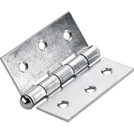HETTICH Lot de 2 charnières universel acier pour meuble, L.62 x l.64 mm