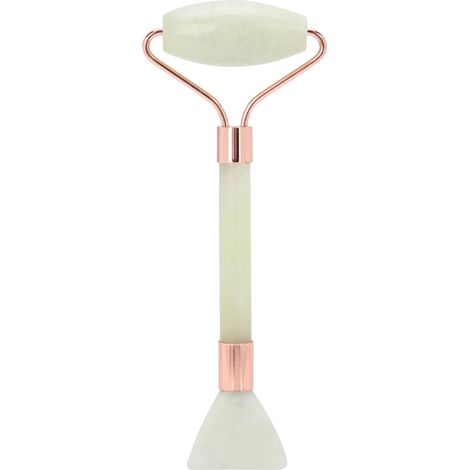 Rouleau de Gua Sha Double Tête pour Soin Visage, Massage Anti-Âge et Détente Faciale (Modèle 4) (1/5)