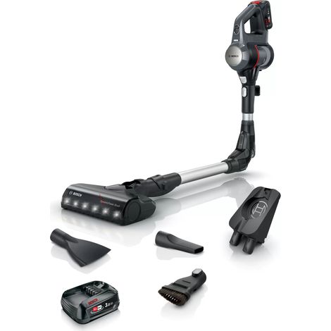 Bosch BBS712A Scopa elettrica ricaricabile Unlimited 7 Graphite. Tipo di prodotto: Aspirapolvere a bastone 2 in 1, Tipo di contenitore della polvere: Senza sacchetto, Colore del pr... - BOSCH  BBS712A