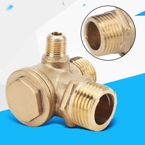 Accessoires pour pompe à air : clapet anti-retour 1/23/4-16 dents10 (1/5)