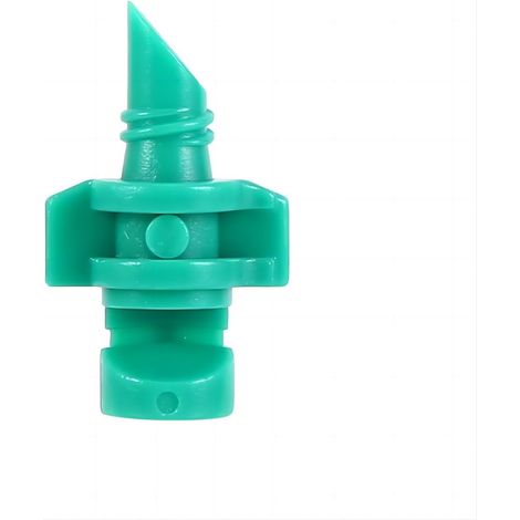 50 Pieces Sprinkler Nozzles, Mini 180 Degree Micro Flow Sprayer Spray Nozzles for Irrigation System Garden Lawn Patio Landscape (Green) (1/5)