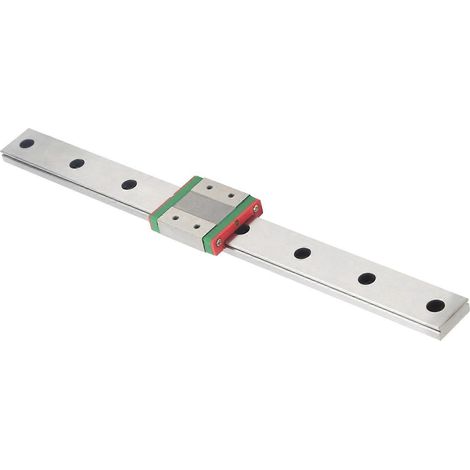 Linearführung mit verbreitertem Gleitblock und hochfester Kugelführung für Werkzeugmaschinen MGW12C-300-1R