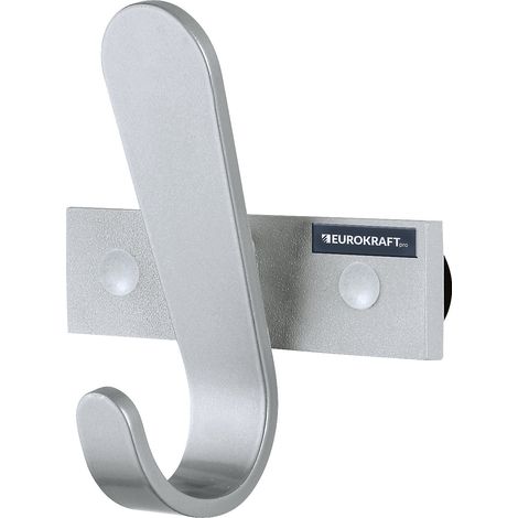 eurokraft pro, Portemanteau mural, 1 patère pour manteaux, h x (1/2)