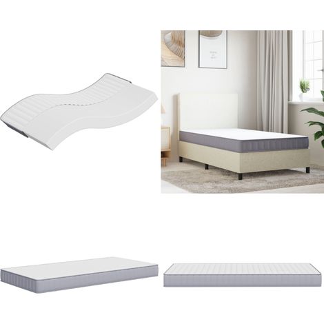 Matratze Schaumstoff Mittelweich 100x200 cm - Matratze - Schaumstoffmatratze - Doppelbettmatratze - Einzelbettmatratze - Mittelweiche Matratze - Home & Living (1/5)