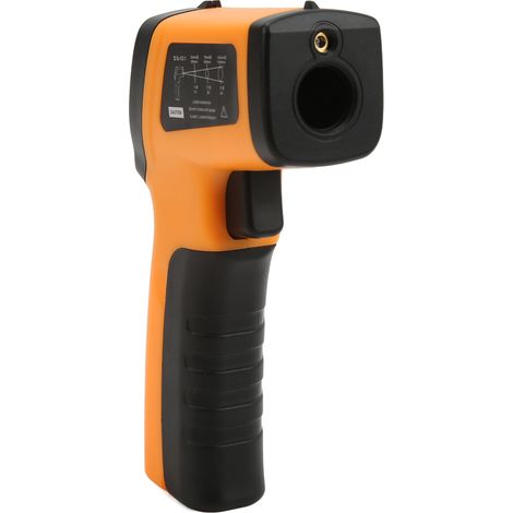 Thermomètre infrarouge industriel haute précision 520E, pistolet de température portatif sans contact, mesure thermique manuelle (livré sans pile). (1/5)