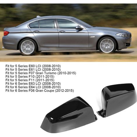 Coques de rétroviseurs extérieurs de voiture 5116 7187 431 compatibles avec les modèles BMW Série 5/6/7 E60 E61 F07 F11 (1/4)