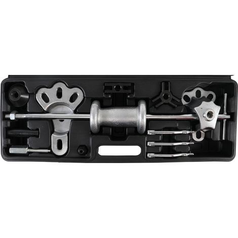 Bgs Technic – Jeu d’extracteurs universels à marteaux à inertie 16 pièces – Masse à inertie 2,3 kg – Pour démontage moyeux 4/5 trous – Accessoires inclus (1/4)