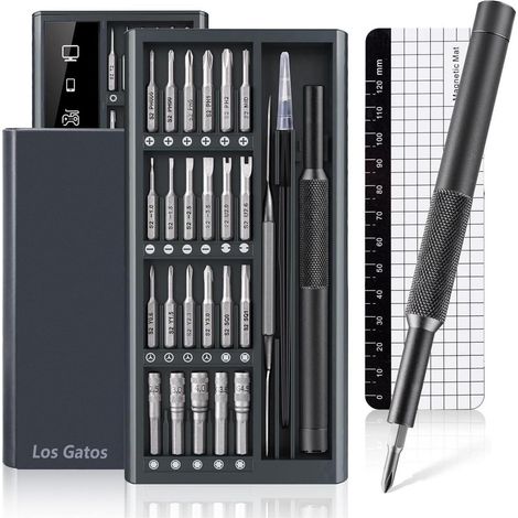 Schraubendreher Feinmechaniker Mini 47 S2 Bits Präzision 51 In1 Grau (1/5)
