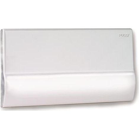PUCCIPLAST Placca cieca Sara completa di telaio bianco codice prod: 80007110