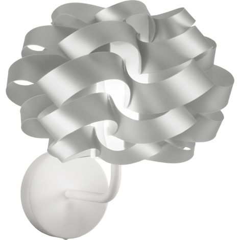 Applique Moderna Cloud Polilux ® Argento E Metallo 1 Luce E14 (1/2)