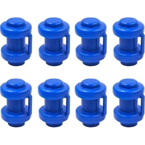 Sunshine smile Capuchons De Pôle De Trampoline,Capuchons de poteaux pour poteaux de Filet de Trampoline, Casquettes de Trampoline,Filet de Sécurité Pièce de Rechange, Casquette de pôle (1/4)