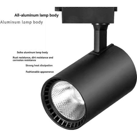 Stück 85V-265V Weitbereichs-LED-Schienenstrahler für Bekleidungsgeschäfte