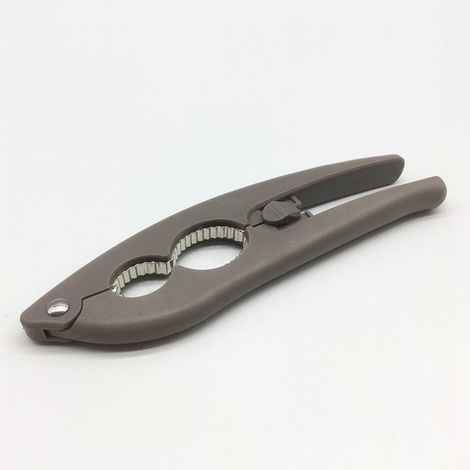 1 Pièce Casse Noix 3 Ouvertures,Multifonctionnel Casse Noisette,Gadget de Cuisine, Adapté au Camping en Plein Air, à un Usage Domestique (Gris) (1/5)