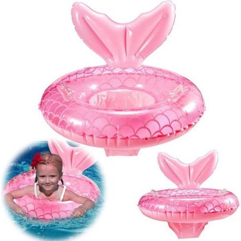 Baby-Schwimmsitz – Aufblasbarer Schwimmsitz zum Schwimmenlernen – Für Pool, Strand, Badewanne – Für Kinder von 2 bis 6 Jahren (1/5)