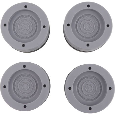 4Pcs Anti Vibration Rubber Foot Pad Universal Washing Machine Support Reduce Noise 4cm Gray