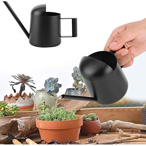 Regadera para plantas de interior, mini 300 ml con boquilla larga. (1/5)