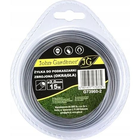 Fil de coupe renforcé (rond) 2,0 mm x 15 m (10/120) (1/2)