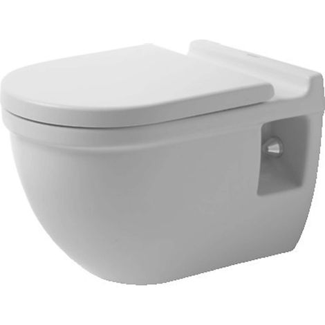 Duravit Starck 3 - WC sospeso Comfort, con WonderGliss, bianco 22150900001 (1/5)