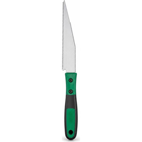 Scie égoïne double face pour bois poignée caoutchouc 30,5 cm (1/5)