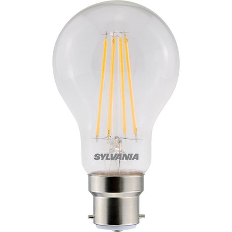 Ampoule Transparente Classic Poire Led B22 7w 806lm Blanc Chaud Dimmable - Sylvania
