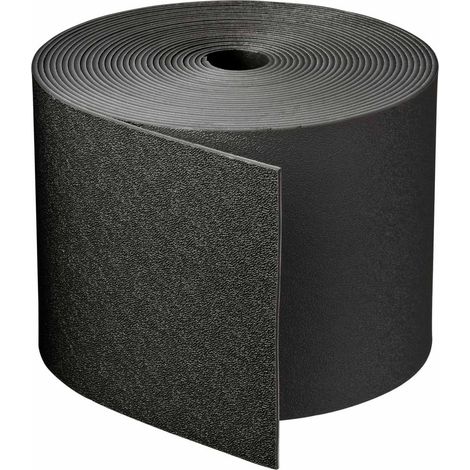 NATURE Bordure de jardin en polypropylene - Epaisseur 3 mm - H 15 cm x 10 m - Noir (1/5)
