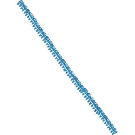 038226 Legrand - Boite De 1200 Repères Cab 3 Pour Fils 1,5mm² à 2,5mm² - Marquage Chiffre 6 Bleu