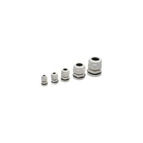 Pasacables inline pg 7 nylon impermeable ip68 10 unidades
