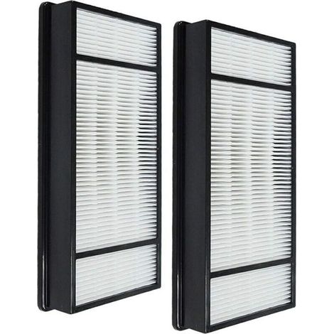 Filtre H de remplacement HRF-H1 HRF-H2 compatible avec les purificateurs d'air Honeywell HPA050 HPA150 HPA060 HPA160 HHT055 et HHT155 , lot de 2 purificateurs d'air H13 True HEPA (1/4)