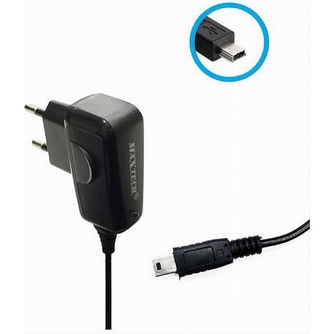 Trade Shop - CARICABATTERS MIT MINI USB V3 AKTIVITÄTEN FÜR MINI USB MAXTECH CA-S007 - (1/2)