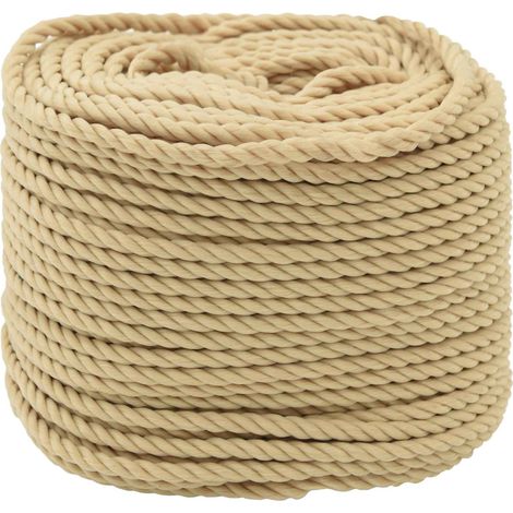 Corde de bateau 500 m 0.6 Naturel PP (1/5)