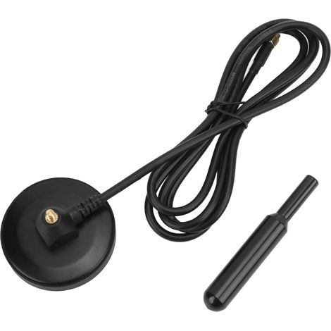 Antenne magnétique omnidirectionnelle à gain élevé 35 dBi avec connecteur SMA pour modules Wi-Fi 2G/3G GSM/DTU, compatible avec les systèmes SMA et les réseaux 2G/3G. (1/5)