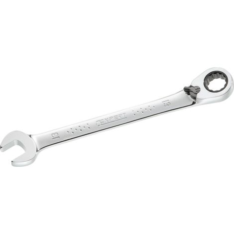 Ratcheting spanner 13mm – Combination spanner for confined spaces – 179mm length – 96g lightweight design – Britool