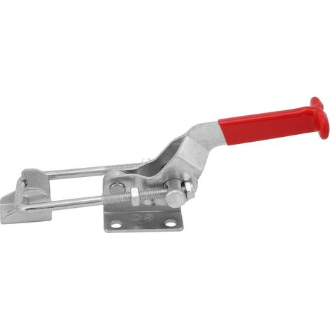 40341 Dreieckige Kniehebelklemme aus Kohlenstoffstahl mit Verriegelungsmechanismus (3,0150) (1/5)