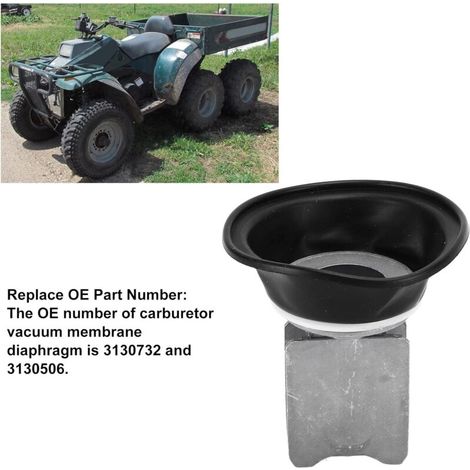 Ede Piston à membrane de carburateur compatible avec Polaris Sportsman Scrambler 500/300