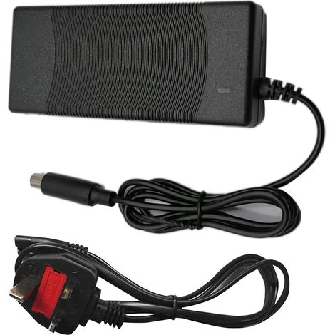 Zoternen Caricabatterie per monopattino elettrico, adattatore di ricambio per monopattino elettrico 42V 2A per Xiao-mi (Regno Unito)