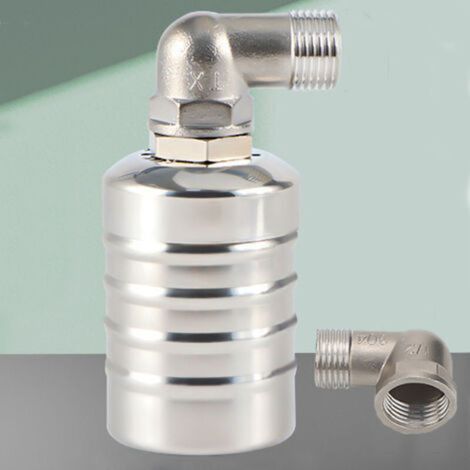 LaBlanc - Régulateur de niveau de piscine,régulateur de niveau d'eau automatique pour réservoir d'eau,Vanne à flotteur entièrement automatique en acier inoxydable 304