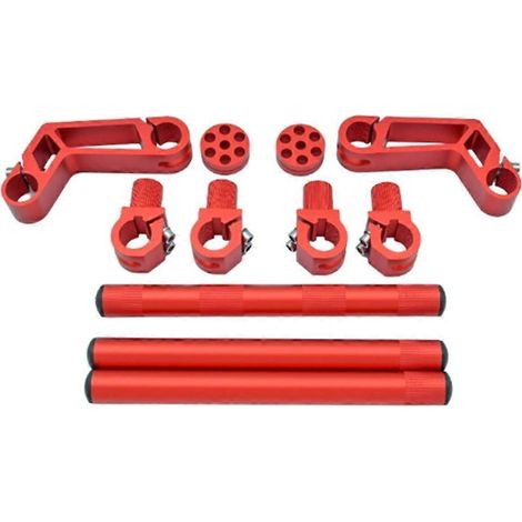 Guidon réglable et amovible pour moto, compatible avec les mini-motos, motos tout-terrain et scooters 125 cm3. (1/5)