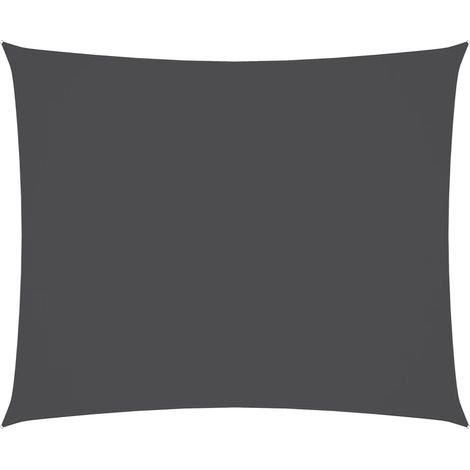 Maison Exclusive - Voile de parasol tissu oxford rectangulaire 2,5x3,5m anthracite