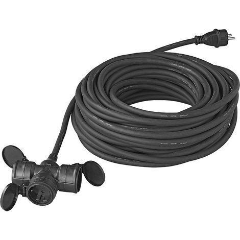 Presa schuko 3 vie 20m 3x25mm (1/5)