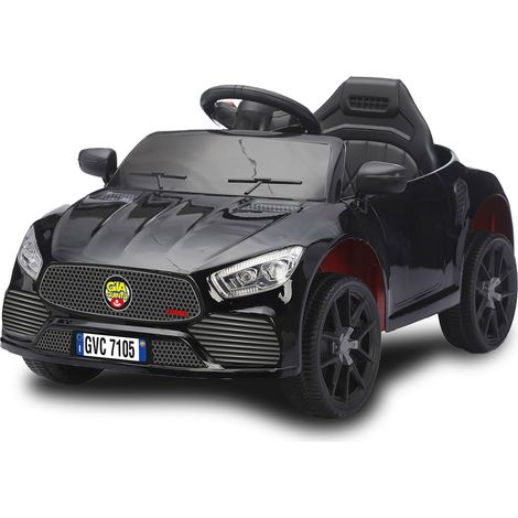 Macchina Elettrica per Bambini Deluxe 12V 4,5Ah Nero